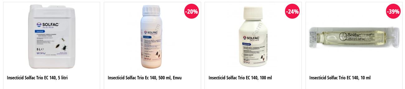 insecticid puternic Solfac Trio